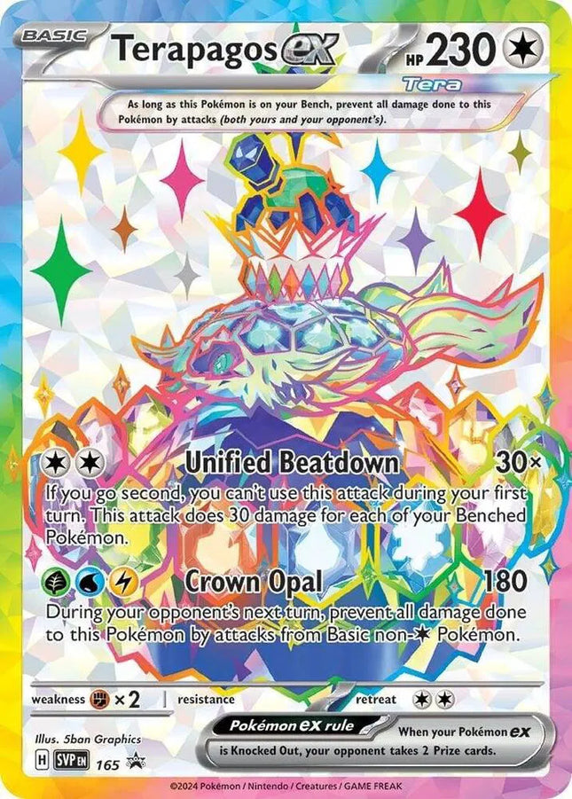 Terapagos ex Scarlet & Violet Promo Promo 165