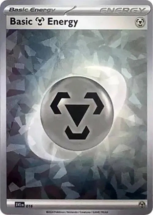 Basic Metal Energy (Cracked Ice Holo) Miscellaneous Cards & Products Common 016