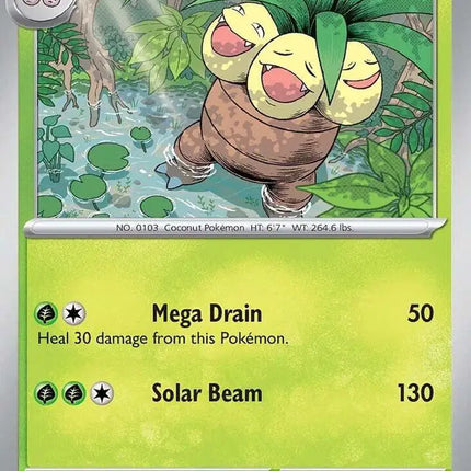 Exeggutor 002/131 Prismatic Evolutions Reverse Holofoil