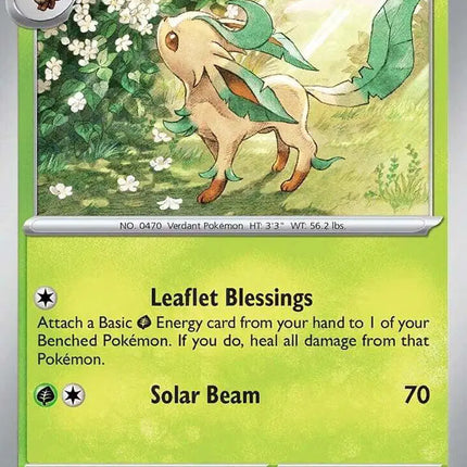 Leafeon Rare • 005/131 Prismatic Evolutions Holofoil