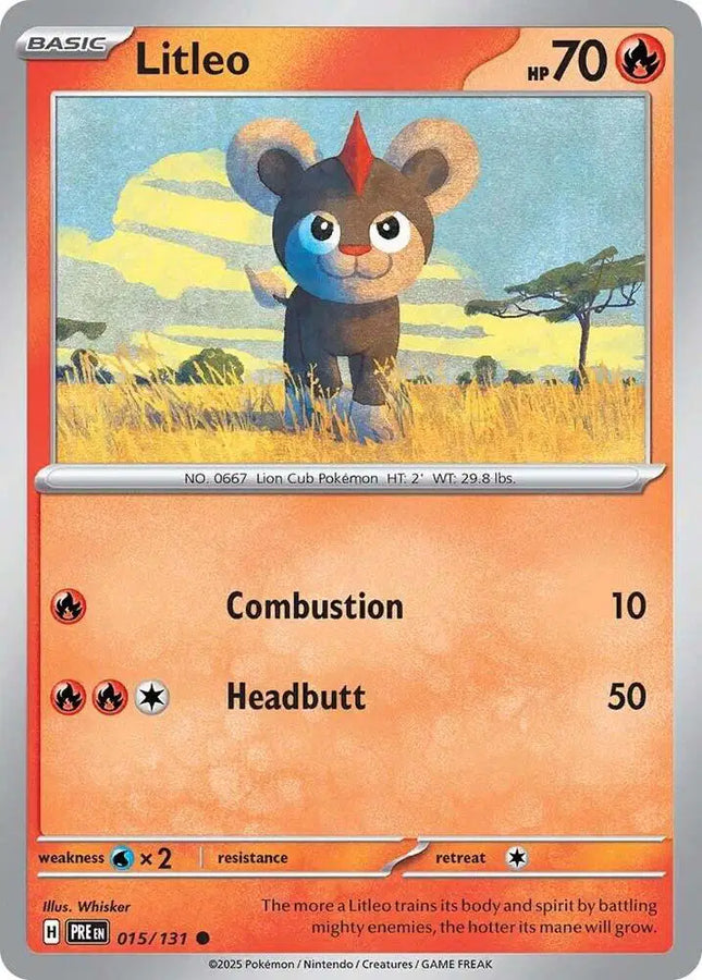 Litleo Common • 015/131 Prismatic Evolutions