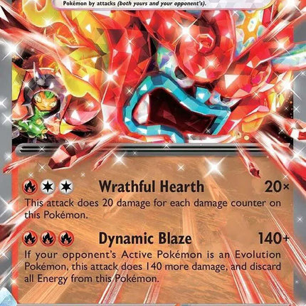 Hearthflame Mask Ogerpon ex Prismatic Evolutions Double Rare 017/131