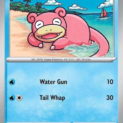 Slowpoke Common • 018/131 Prismatic Evolutions Reverse Holofoil