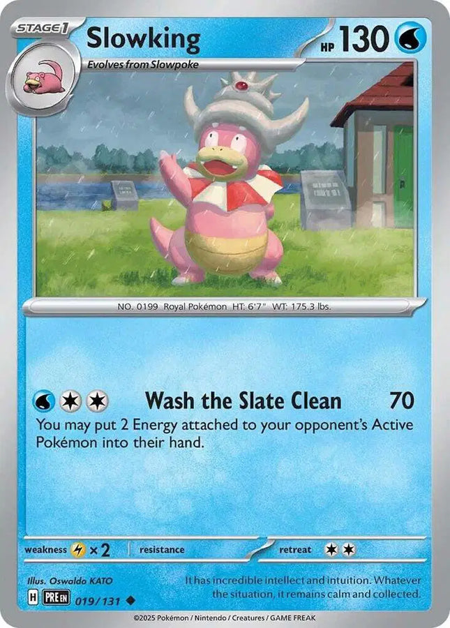 Slowking Uncommon • 019/131 Prismatic Evolutions Reverse Holofoil