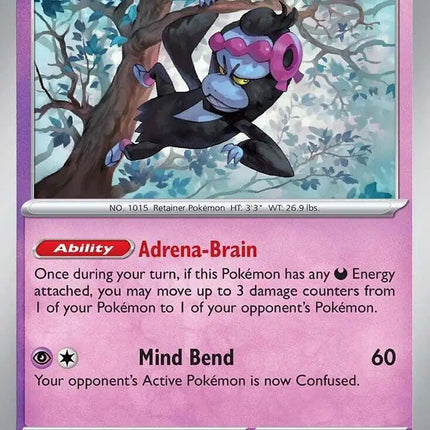 Munkidori Rare • 044/131 Prismatic Evolutions Holofoil