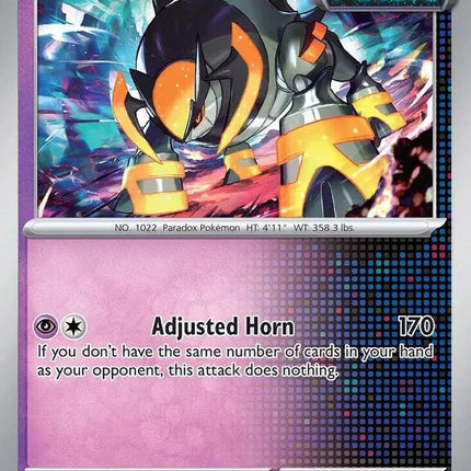 Iron Boulder Rare • 046/131 Prismatic Evolutions Holofoil