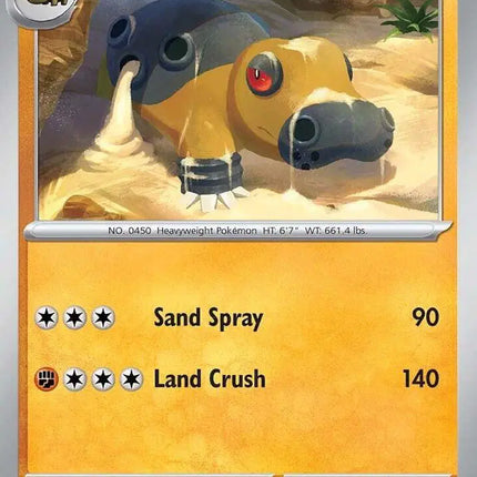 Hippowdon Common • 053/131 Prismatic Evolutions
