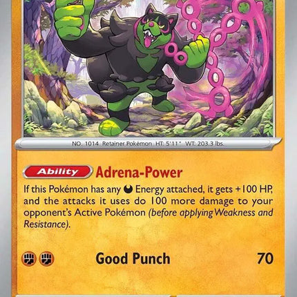 Okidogi Rare • 057/131 Prismatic Evolutions Holofoil