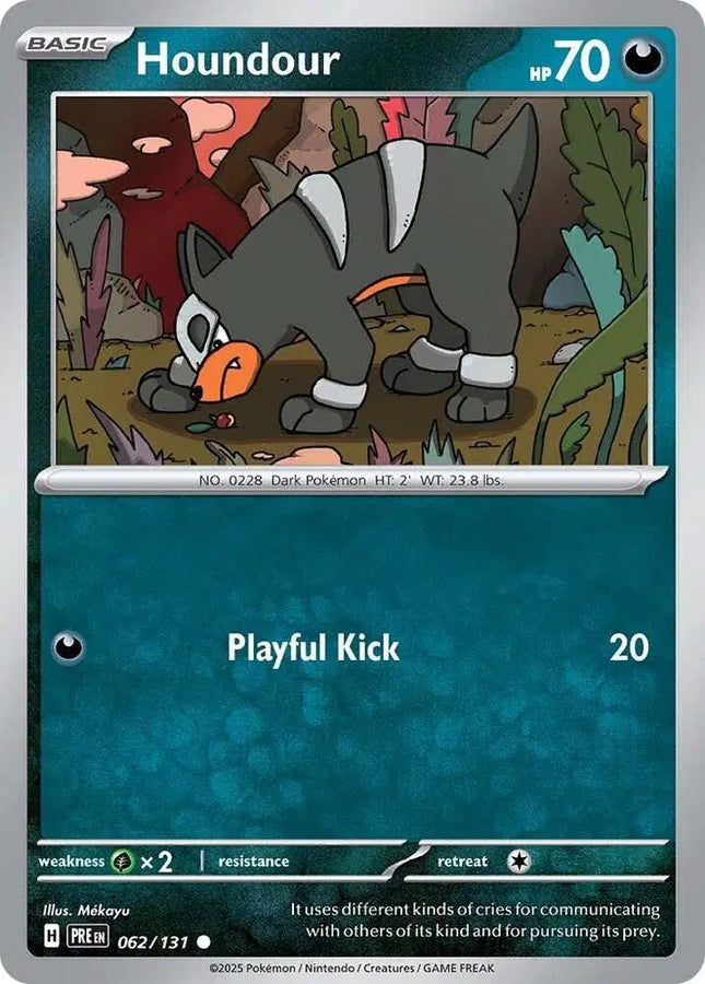 Houndour Common • 062/131 Prismatic Evolutions