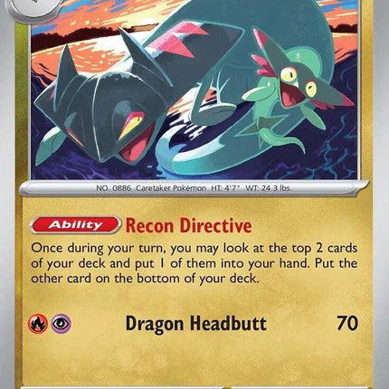 Drakloak Prismatic Evolutions Common 072/131 Reverse Holofoil