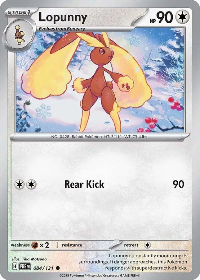Lopunny Common • 084/131 Prismatic Evolutions