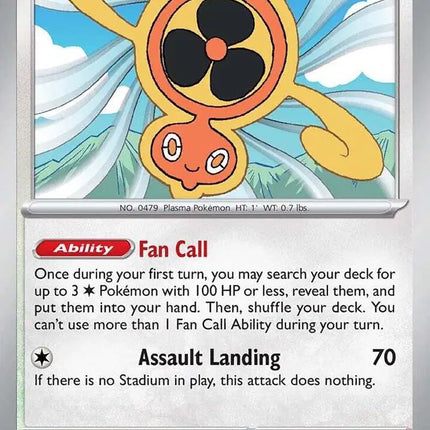 Fan Rotom Common • 085/131 Prismatic Evolutions