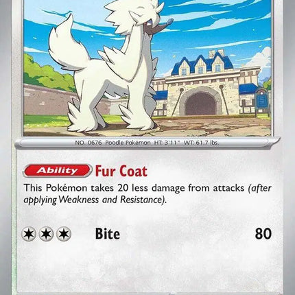 Furfrou Common • 088/131 Prismatic Evolutions