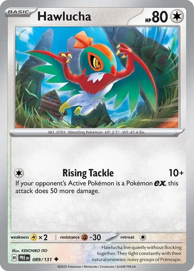 Hawlucha  Uncommon • 089/131 Prismatic Evolutions