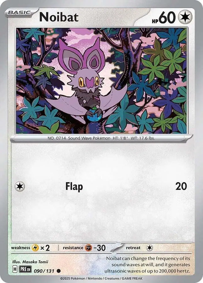 Noibat Common • 090/131 Prismatic Evolutions