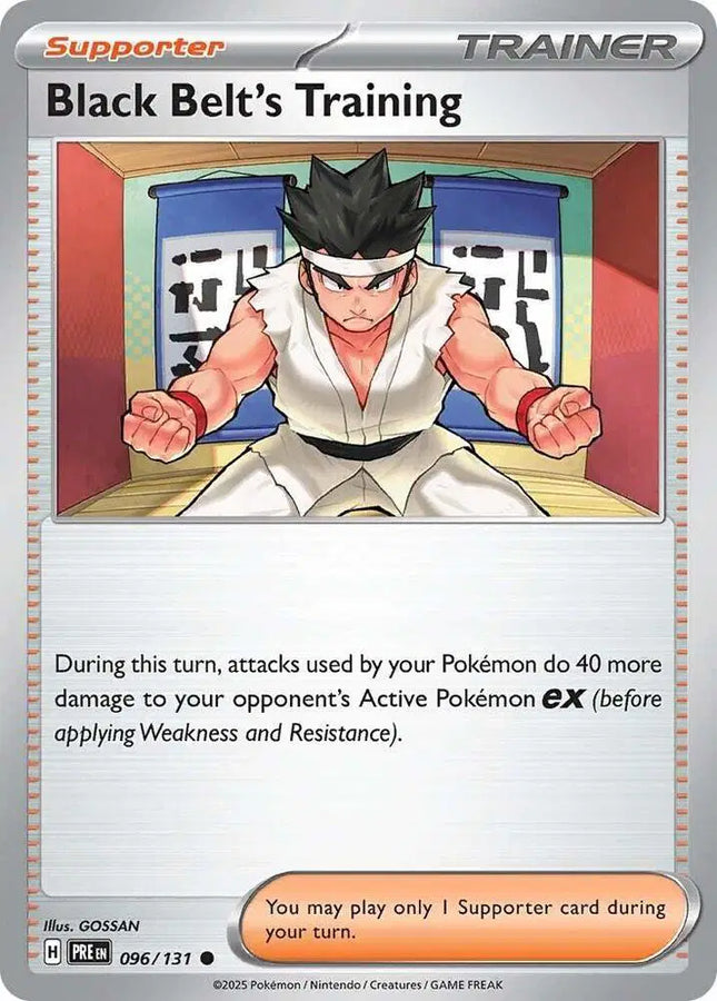 Black Belt's Training Common • 096/131 Prismatic Evolutions