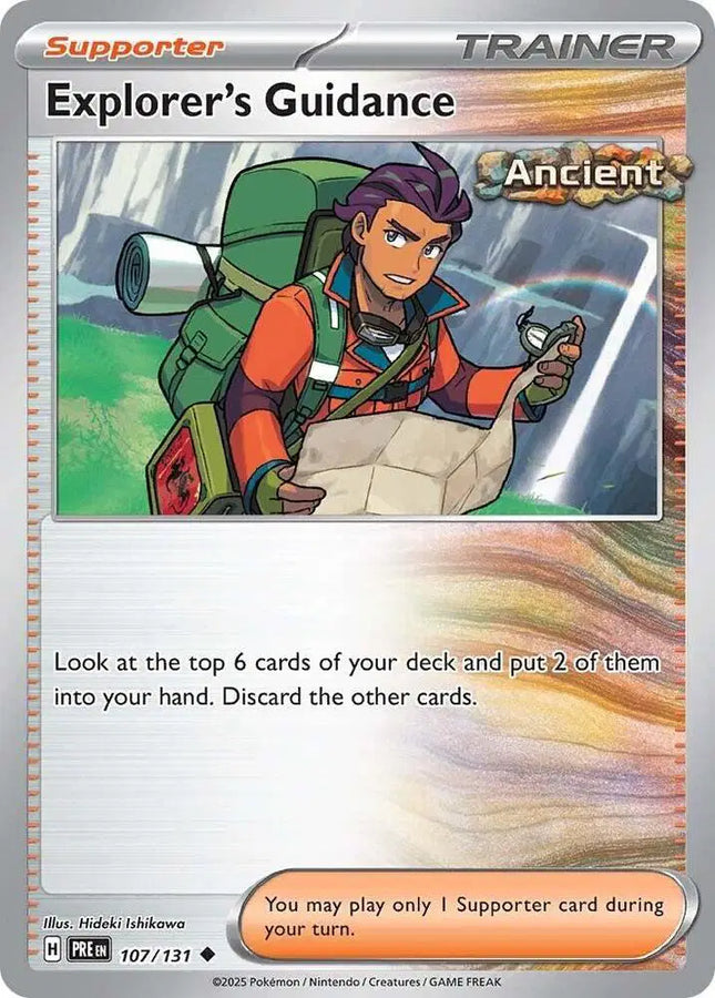 Explorer's Guidance Uncommon • 107/131 Prismatic Evolutions