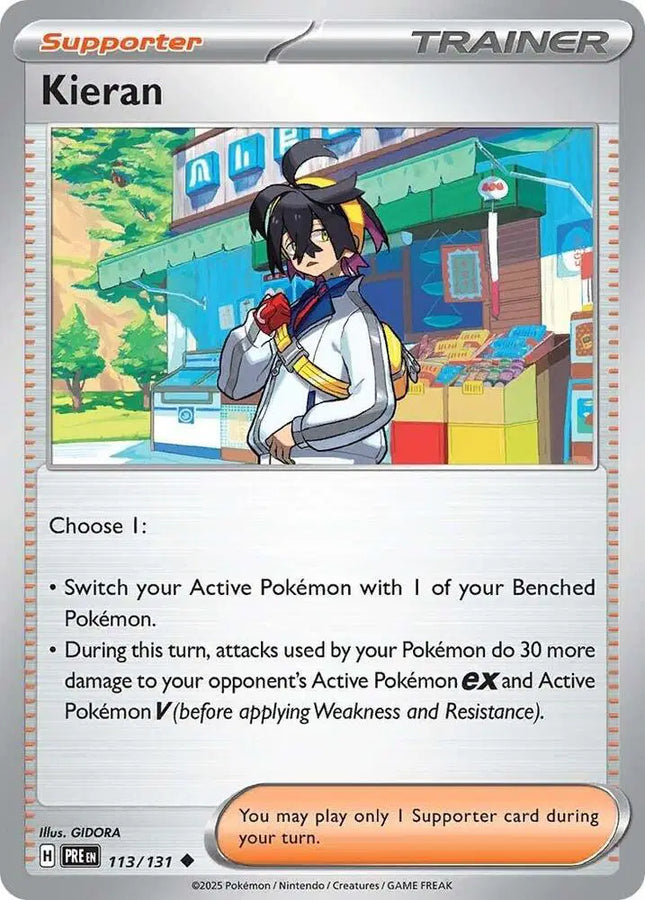 Kieran Uncommon • 113/131 Prismatic Evolutions