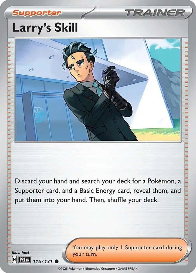 Larry's Skill Common • 115/131 Prismatic Evolutions