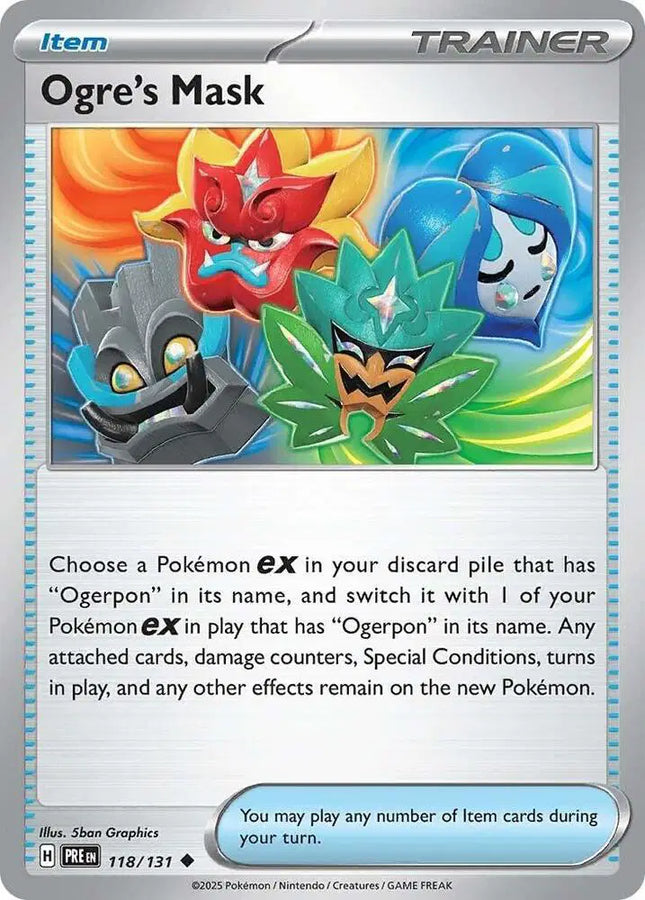 Ogre's Mask Uncommon • 118/131 Prismatic Evolutions