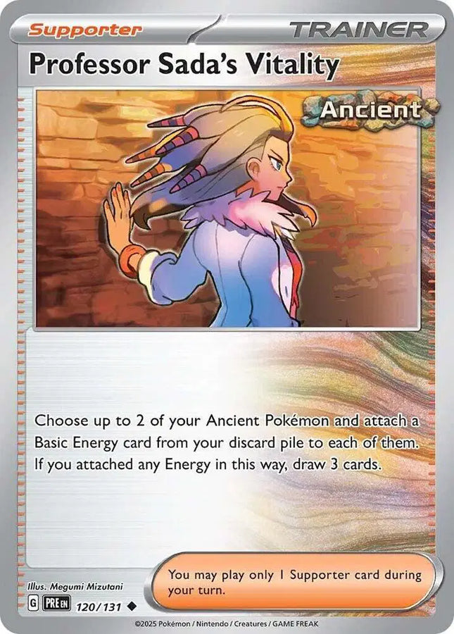 Professor Sada's Vitality Uncommon • 120/131 Prismatic Evolutions
