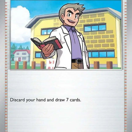 Professor's Research [Professor Oak] Common • 122/131 Prismatic Evolutions Reverse Holofoil
