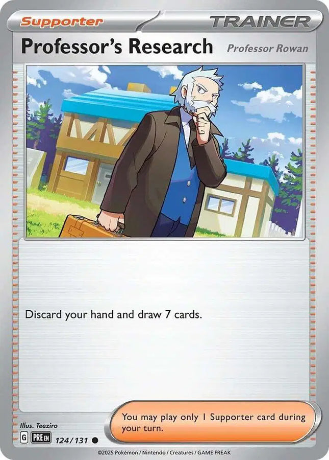 Professor's Research [Professor Rowan] Common • 124/131 Prismatic Evolutions