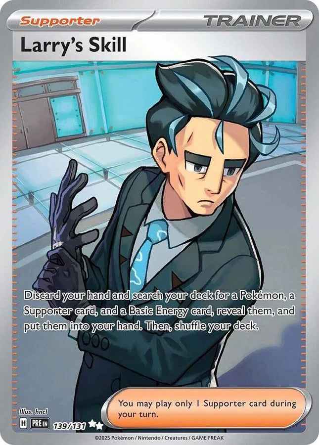 Larry's Skill Prismatic Evolutions Ultra Rare 139/131