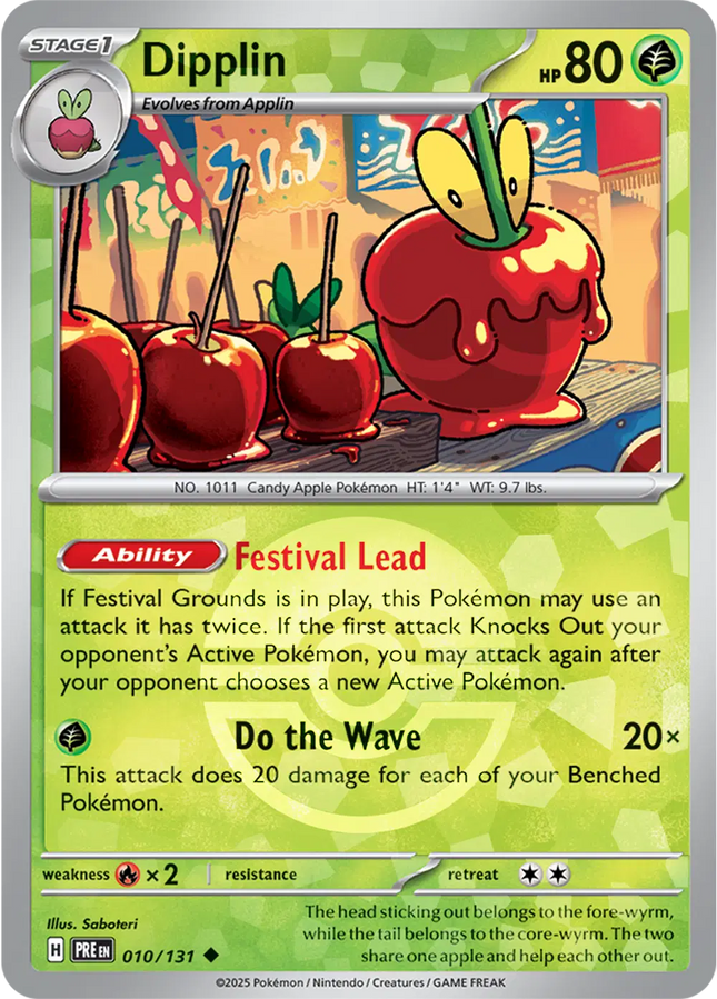 Dipplin (Poke Ball Pattern) Uncommon • 010/131 Prismatic Evolutions