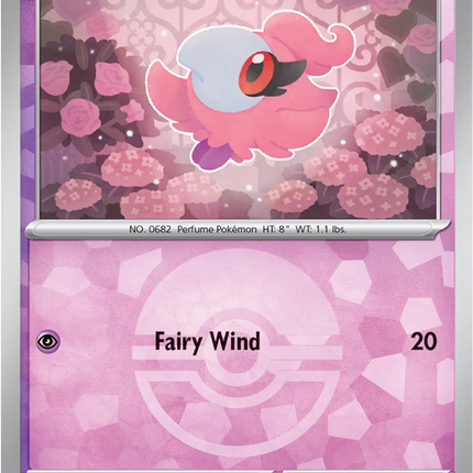 Spritzee (Poke Ball Pattern) Common • 038/131 Prismatic Evolutions