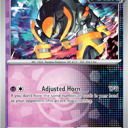 Iron Boulder (Poke Ball Pattern) Prismatic Evolutions Rare 046/131