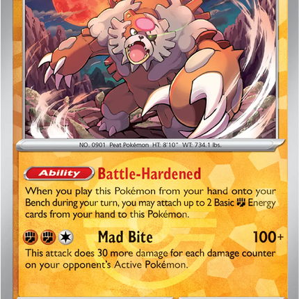 Bloodmoon Ursaluna (Poke Ball Pattern) Rare • 054/131 Prismatic Evolutions