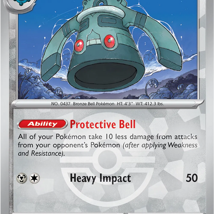 Bronzong (Poke Ball Pattern) Prismatic Evolutions Uncommon 067/131