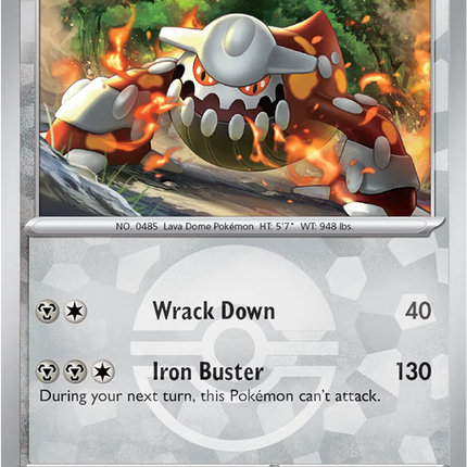 Heatran (Poke Ball Pattern) Prismatic Evolutions Uncommon 068/131