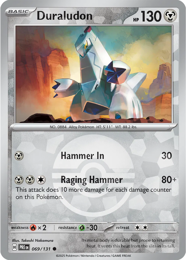 Duraludon (Poke Ball Pattern) Prismatic Evolutions Common 069/131
