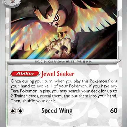 Noctowl (Poke Ball Pattern) Prismatic Evolutions Rare 078/131