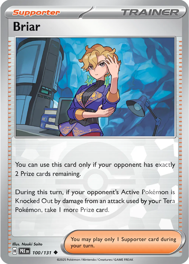 Briar (Poke Ball Pattern) Prismatic Evolutions Uncommon 100/131