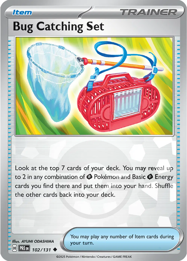 Bug Catching Set (Poke Ball Pattern) Pokemon • Uncommon • 102/131 Prismatic Evolutions