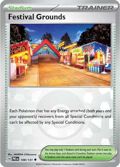 Festival Grounds (Poke Ball Pattern) Prismatic Evolutions Uncommon 108/131