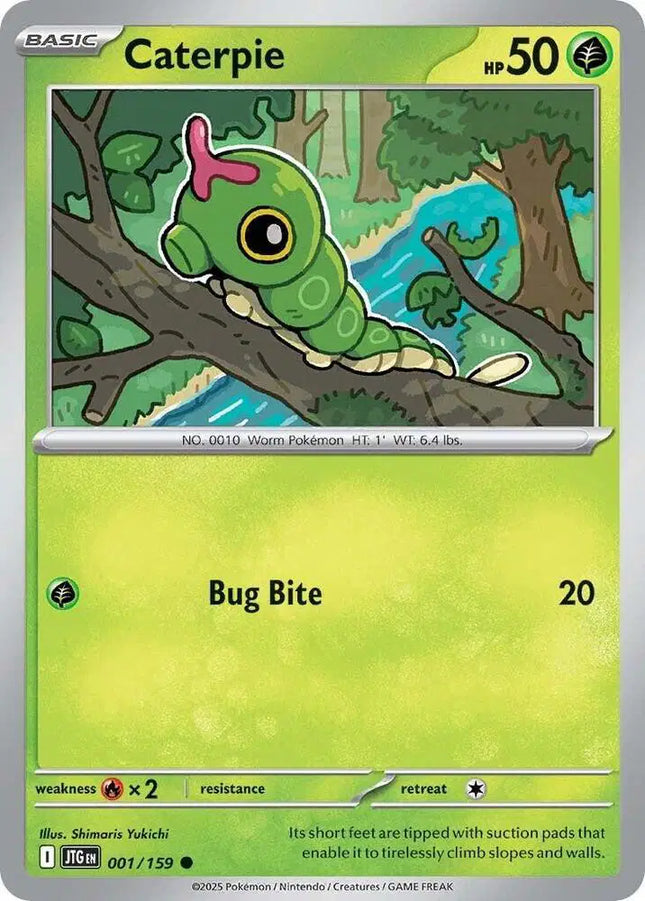 Caterpie Common • 001/159 Journey Together