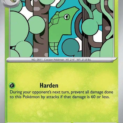 Metapod Common • 002/159 Journey Together Reverse Holofoil