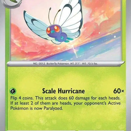 Butterfree Holo Rare • 003/159 Journey Together Holofoil