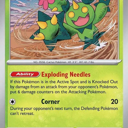 Maractus Pokemon • Uncommon • 008/159 Journey Together