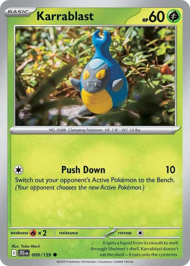 Karrablast Journey Together Common 009/159 Reverse Holofoil