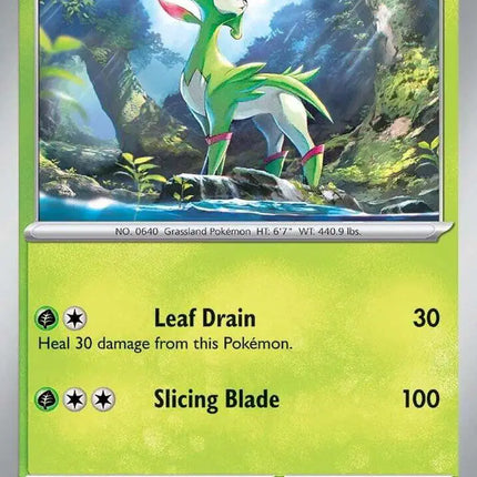 Virizion Uncommon • 015/159 Journey Together Reverse Holofoil