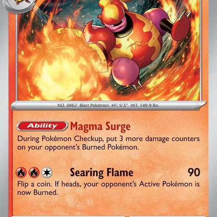 Magmortar Holo Rare • 021/159 Journey Together Holofoil