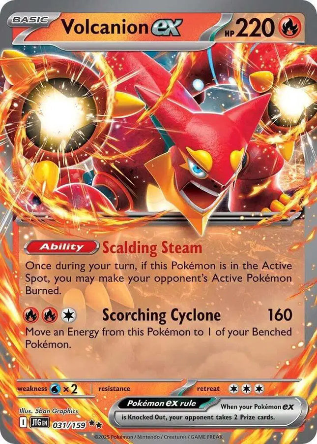 Volcanion ex Double Rare • 031/159 Journey Together