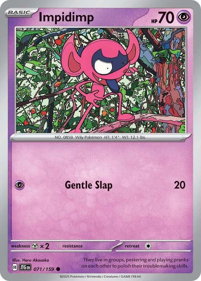 Impidimp Journey Together Common 071/159 Reverse Holofoil