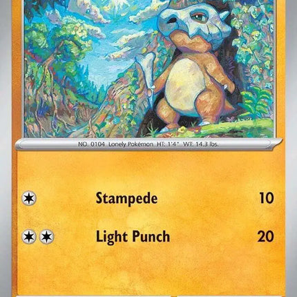Cubone Common • 076/159 Journey Together