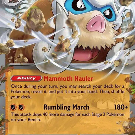 Mamoswine ex Journey Together Double Rare 079/159